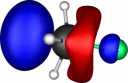 The anti-bonding sigma star molecular orbital of fluorogermylane