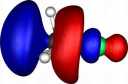 The anti-bonding sigma star molecular orbital of fluoromethane